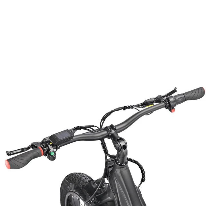 Bakcou Grizzly Electric Scooter - Wide 780mm Handlebars with Ergonomic Locking Grips