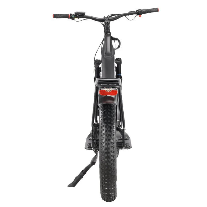 Bakcou Grizzly Electric Hunting Scooter - Rear View, Fat Tires and Full Suspension System