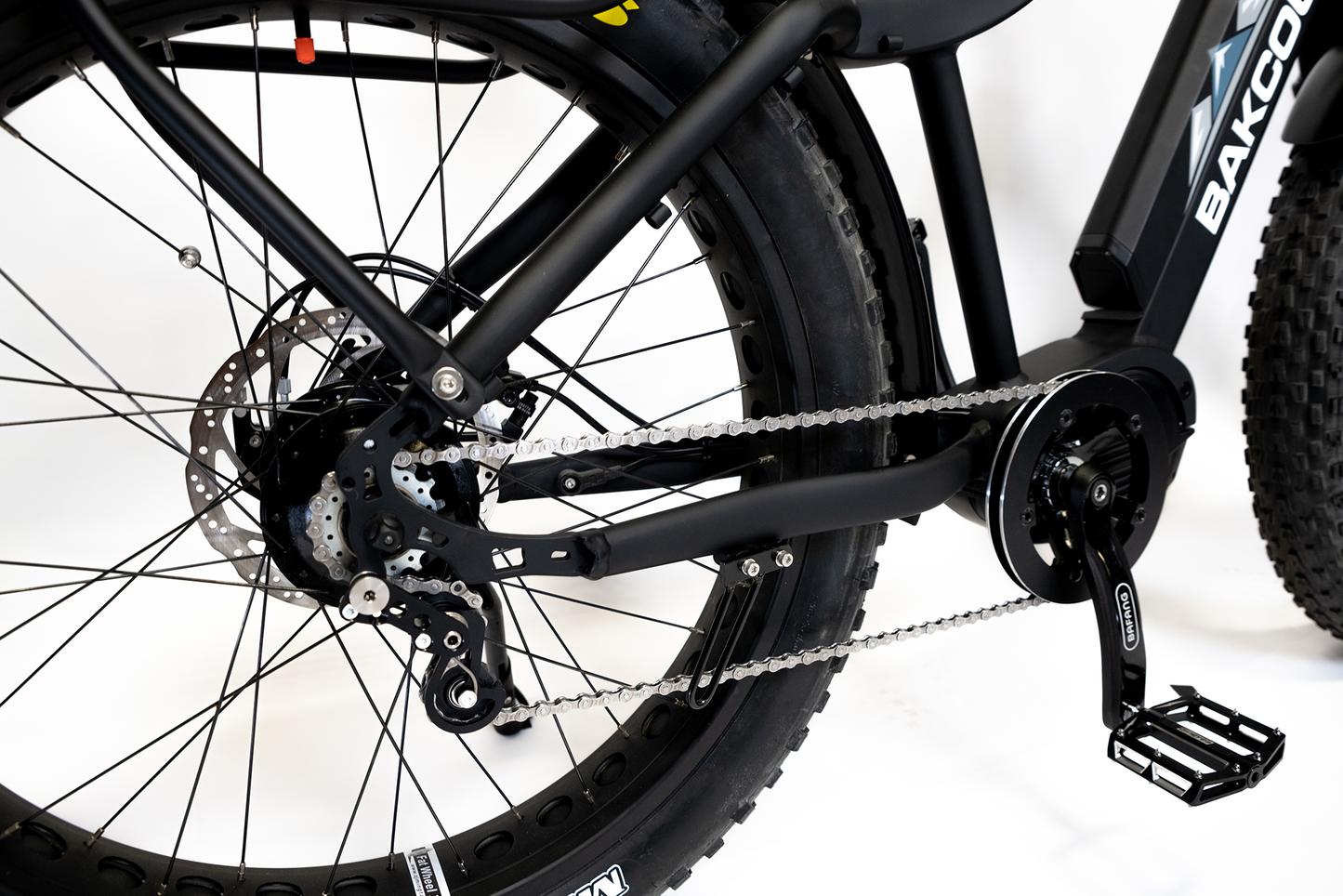 Bakcou Mule Jäger E-Bike – Chain and Pedal Close-Up