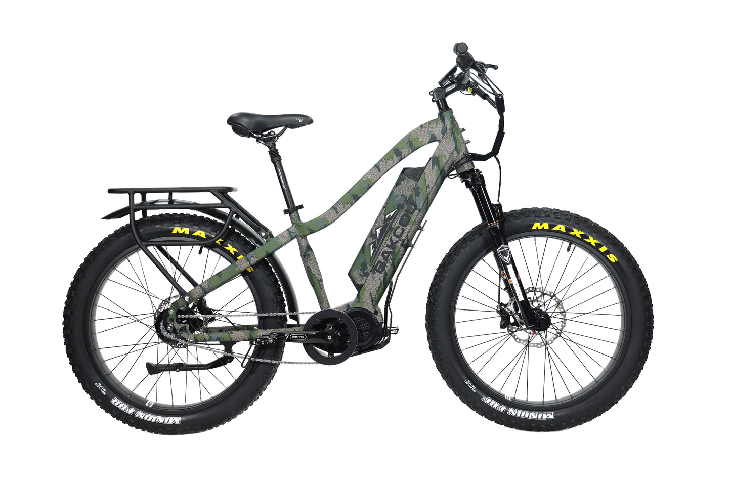 Bakcou Mule Jäger E-Bike – Passenger Side View, Kuiu Camo