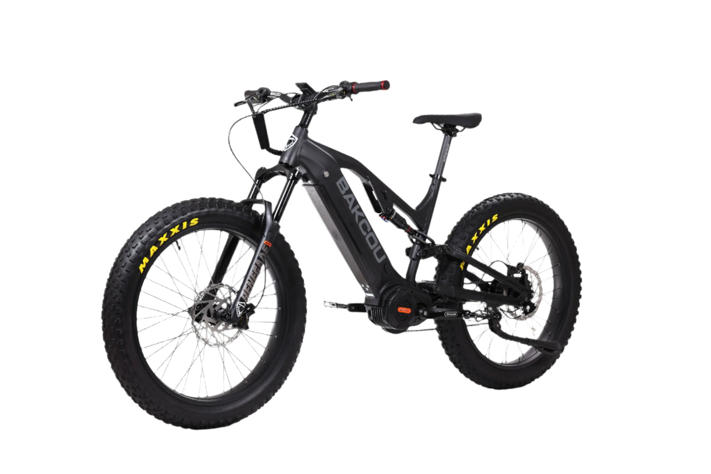 Bakcou Scout Jäger E-Bike - Angled View, Matte Black