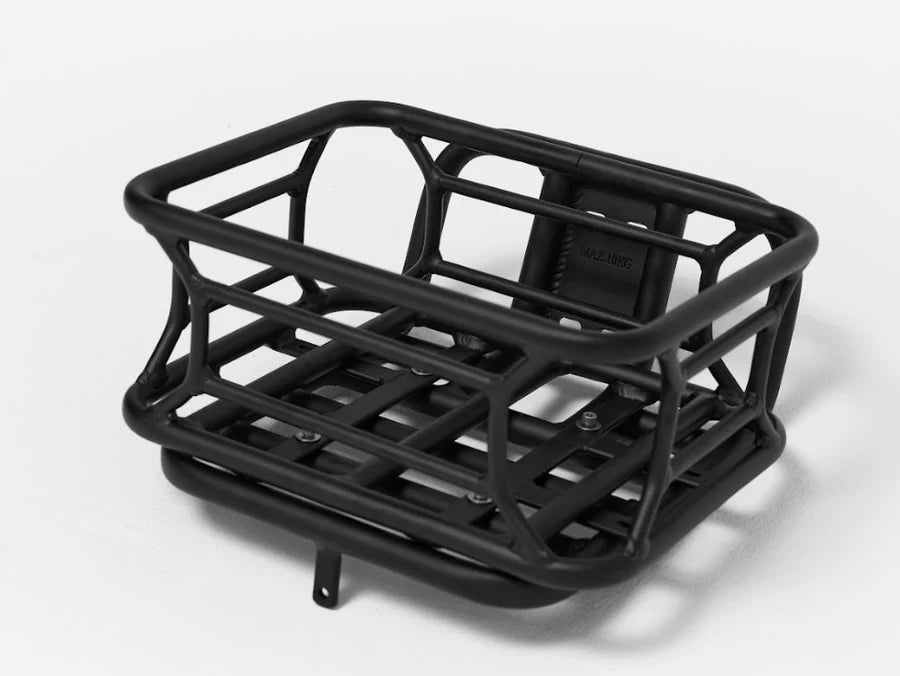 Bakcou SD e-bike front basket with mounting plate for hauling gear and supplies