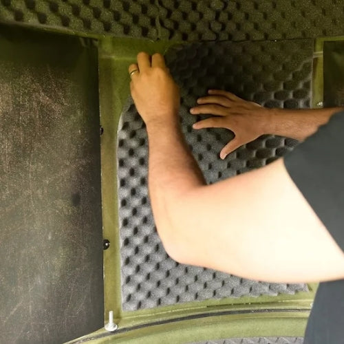 wall insulation for hunting blinds