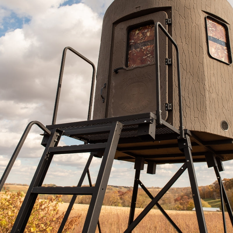 deck plate for hunting blinds