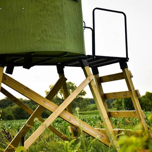 deck plate for hunting blinds