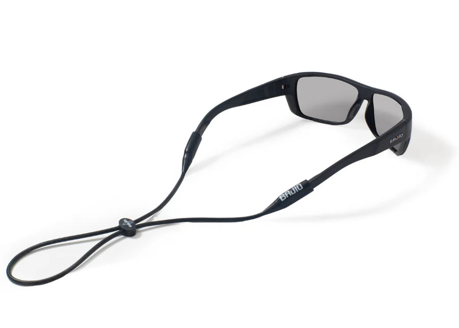 Bajío Silicone Keepers - Black, Securely Attached to Sunglasses