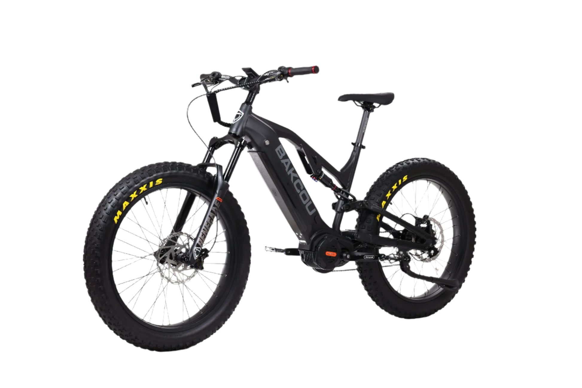 Bakcou Scout Jäger E-Bike - Angled View, Matte Black