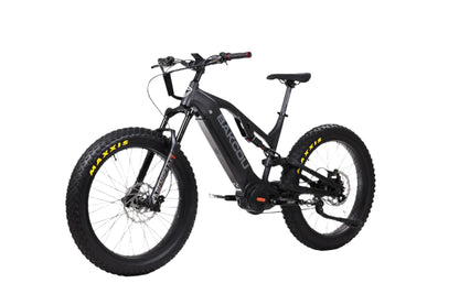 Bakcou Scout Jäger E-Bike - Angled View, Matte Black