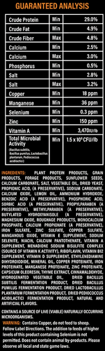 Ani-Logics Just add Corn Mix for whitetail deer analysis and ingredients