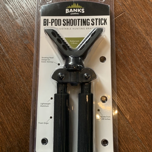 bipod shooting stick banks outdoors